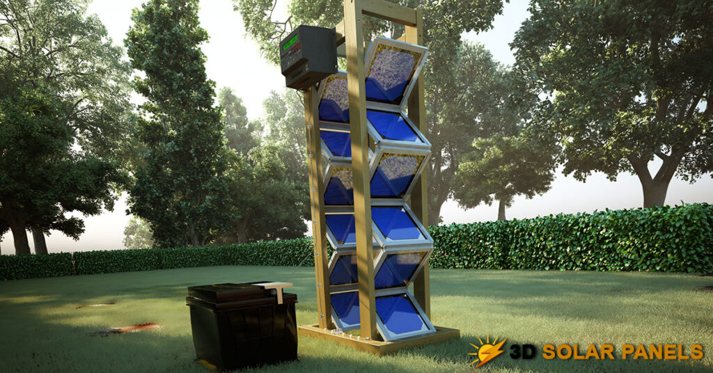 3D-Solar-panel