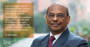 international-solar-alliance-president-Ajay-Mathur